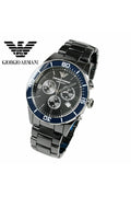 Buy Emporio Armani Men’s Chronograph Stainless Steel Black Dial 43mm Watch AR1429 in Pakistan