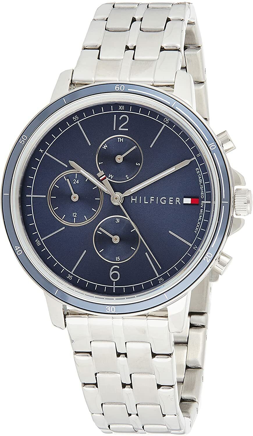 Buy Tommy Hilfiger Quartz Stainless Steel Blue Dial 38mm Watch for Women - 1782188 in Pakistan