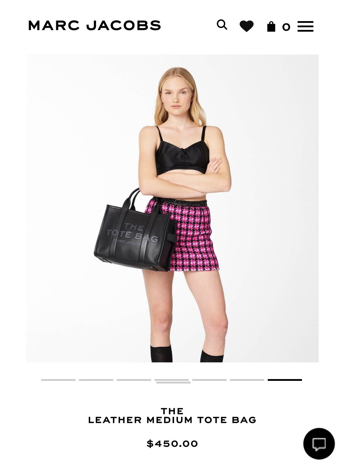 Buy Marc Jacobs The Leather Tote Bag Medium in Pakistan