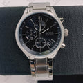 Buy Hugo Boss Mens Chronograph Quartz Grand Prix Stainless Steel Black Dial 44mm Watch - 1513477 in Pakistan