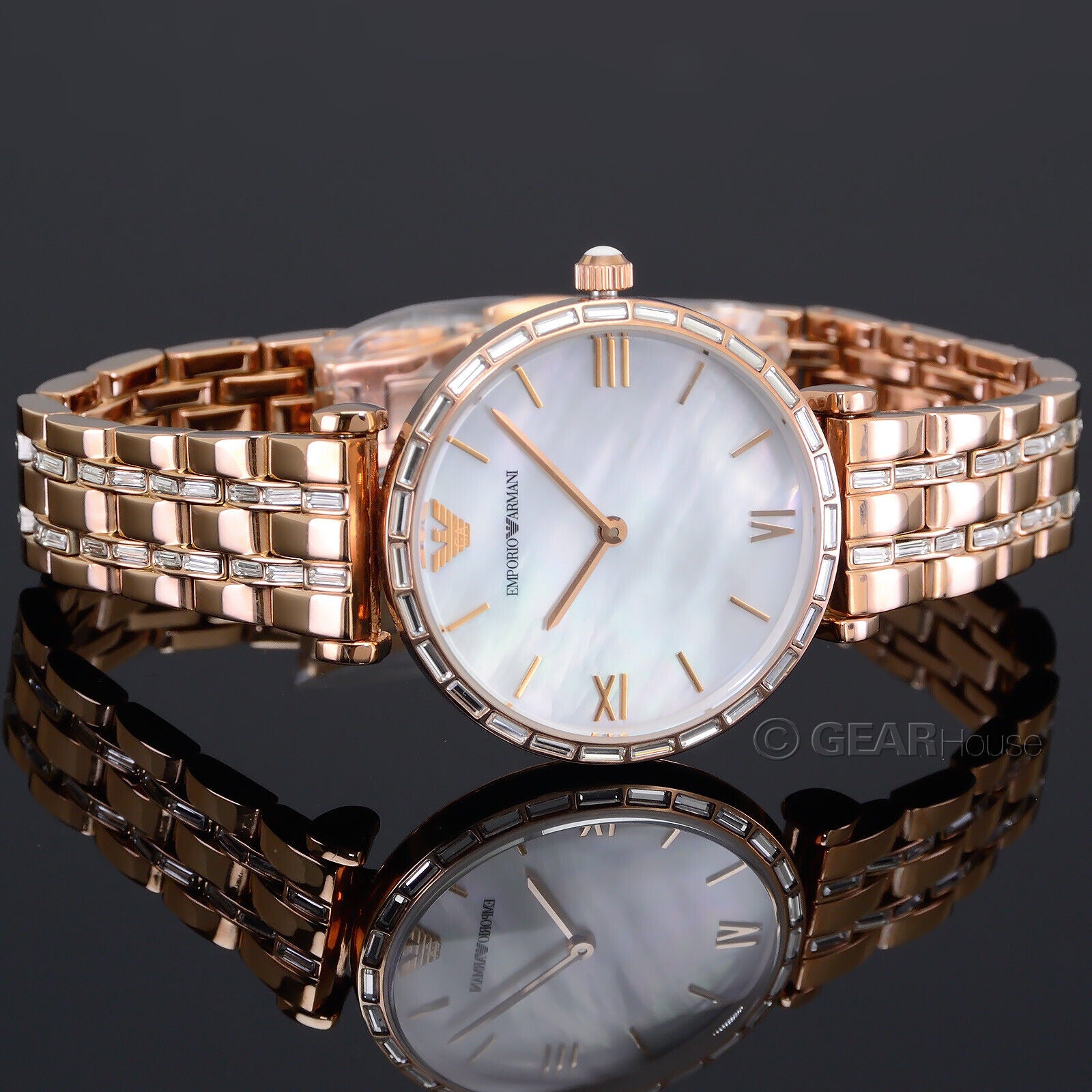 Buy Emporio Armani Womens Analog Stainless Steel Mother Of Pearl Dial 32mm Watch - Ar11294 in Pakistan
