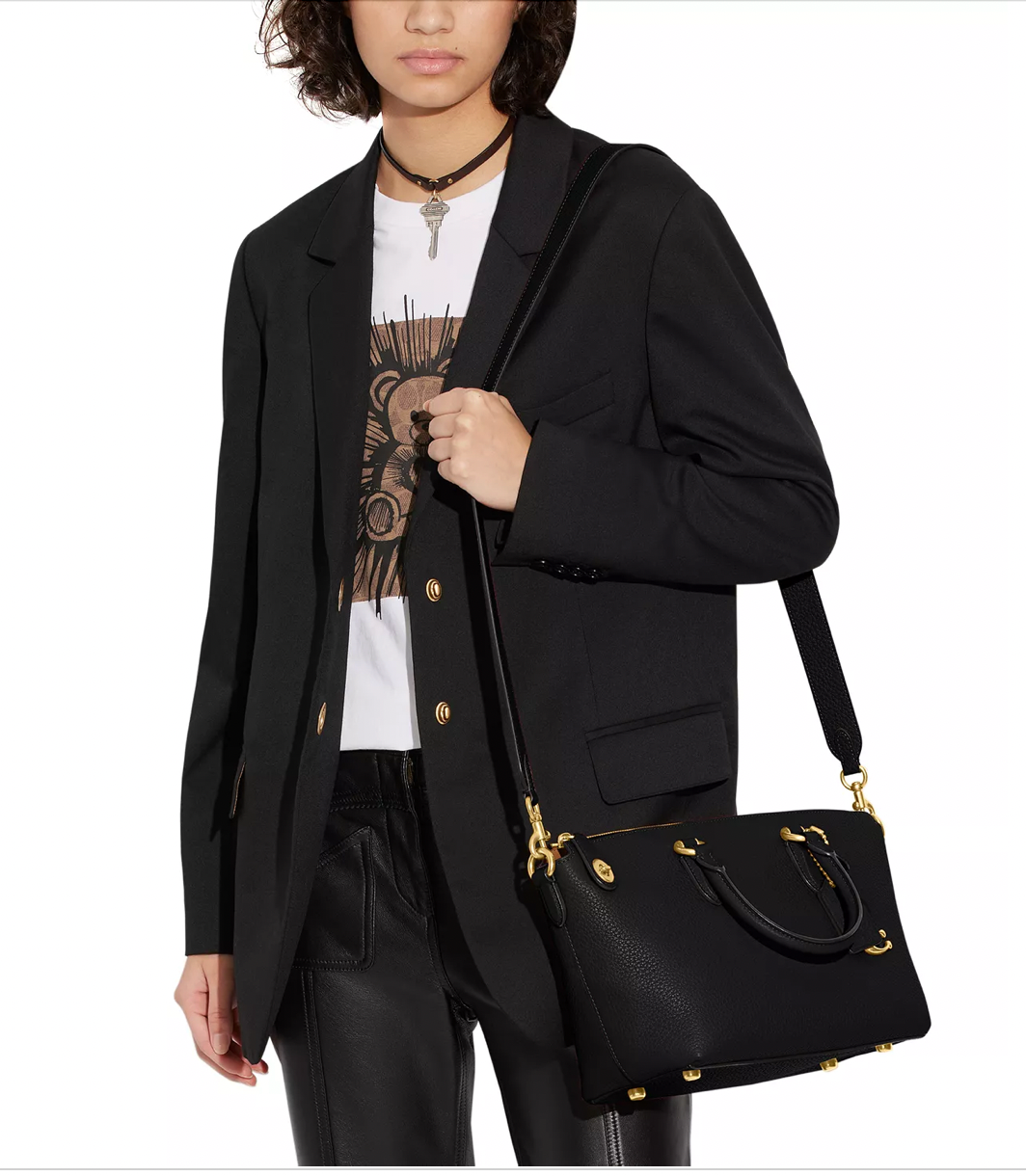 Buy Coach Pillow Cara Soft Pebble Leather Crossbody Satchel Small Bag in Pakistan