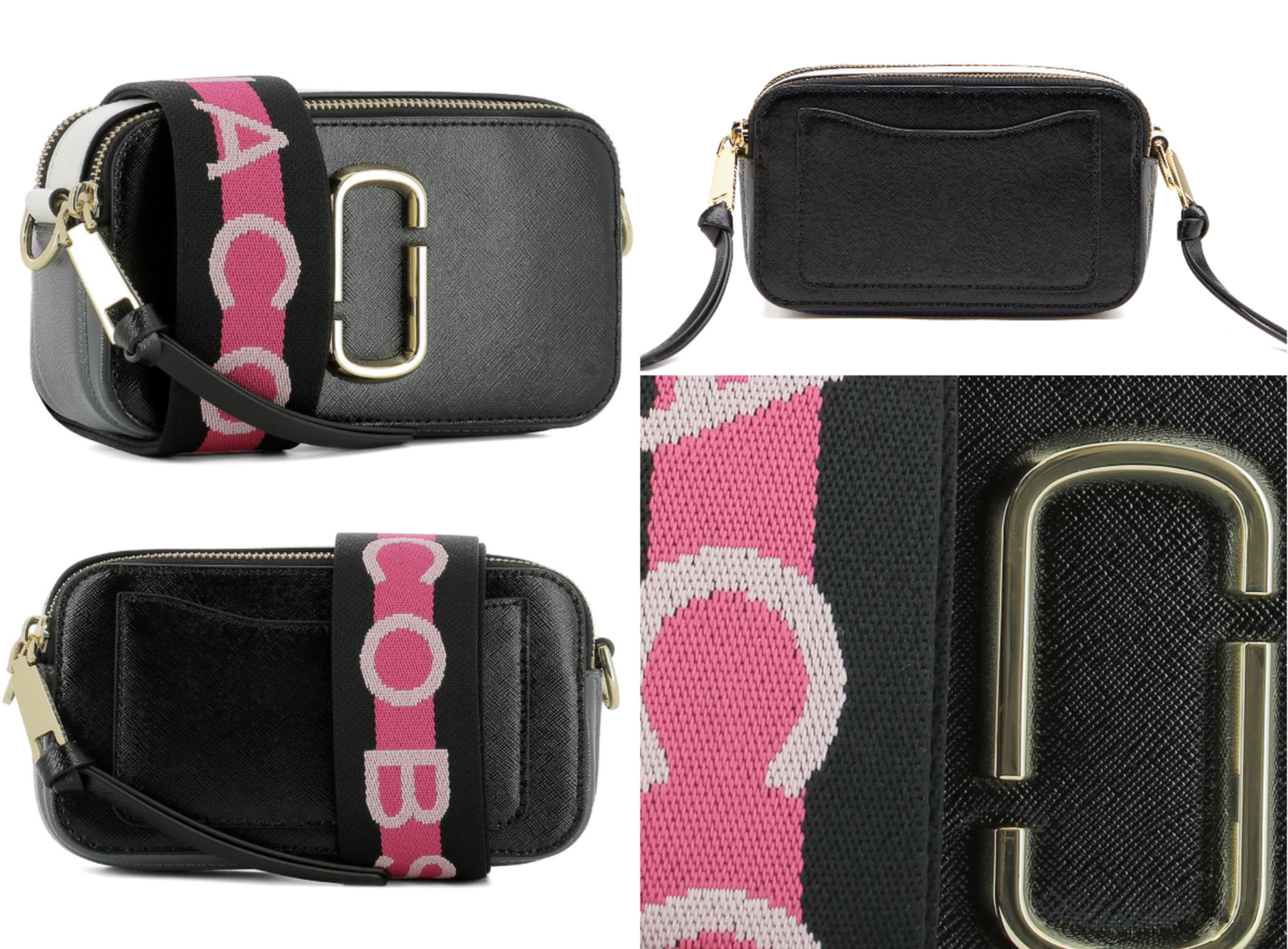 Buy Marc Jacobs The Snap Shot Bag Small  - Black Multi 2 in Pakistan