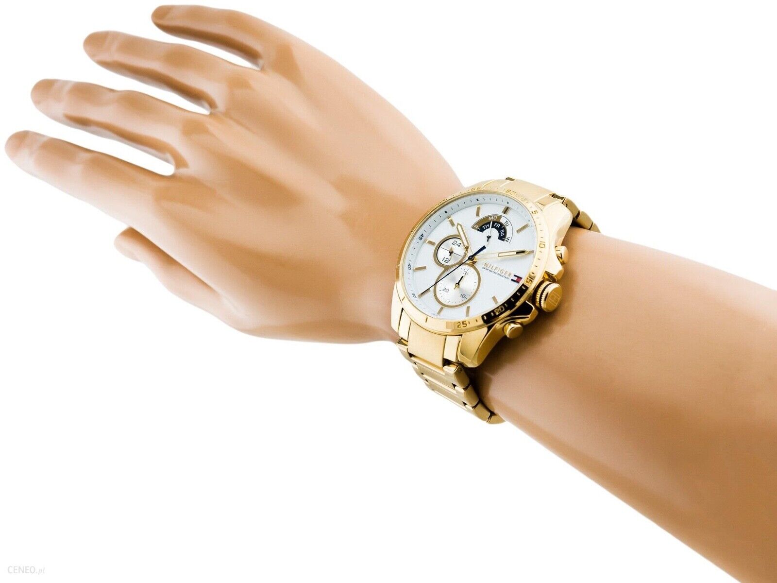 Buy Tommy Hilfiger Quartz Stainless Steel White Dial 48mm Watch for Men - 1791538 in Pakistan