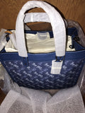 Buy Coach Field Tote In Signature Canvas With Horse And Carriage Print Bag Small in Pakistan