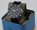 Buy Men's Chronograph Quartz Bannon Black Silicone Strap Black Dial 45Mm Watch in Pakistan