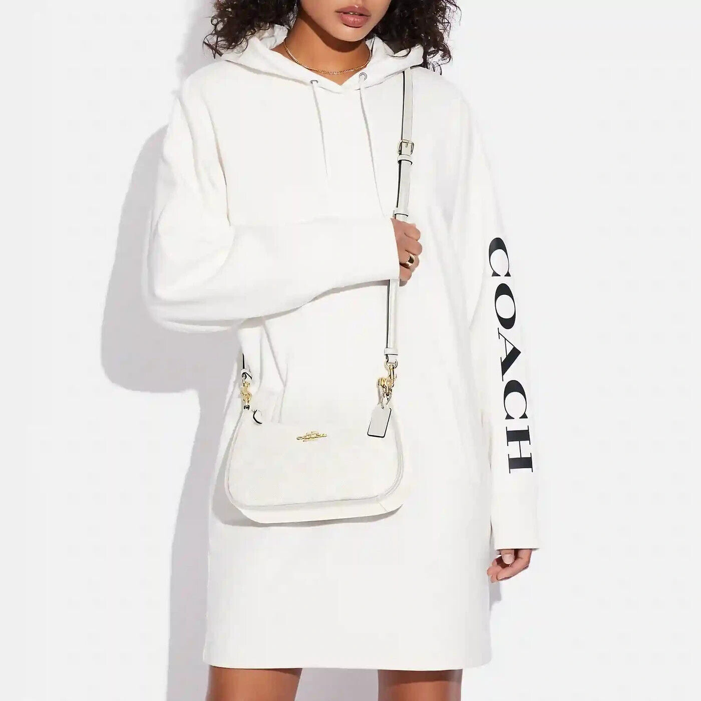 Buy Coach NWT Teri Shoulder Bag In Signature Canvas in Pakistan