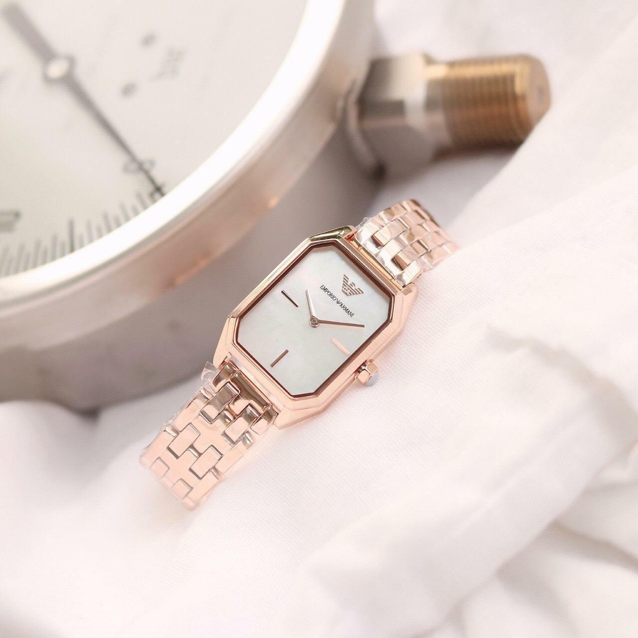 Buy Emporio Armani Womens Analog Stainless Steel Mother Of Pearl Dial 36mm Watch - Ar11147 in Pakistan