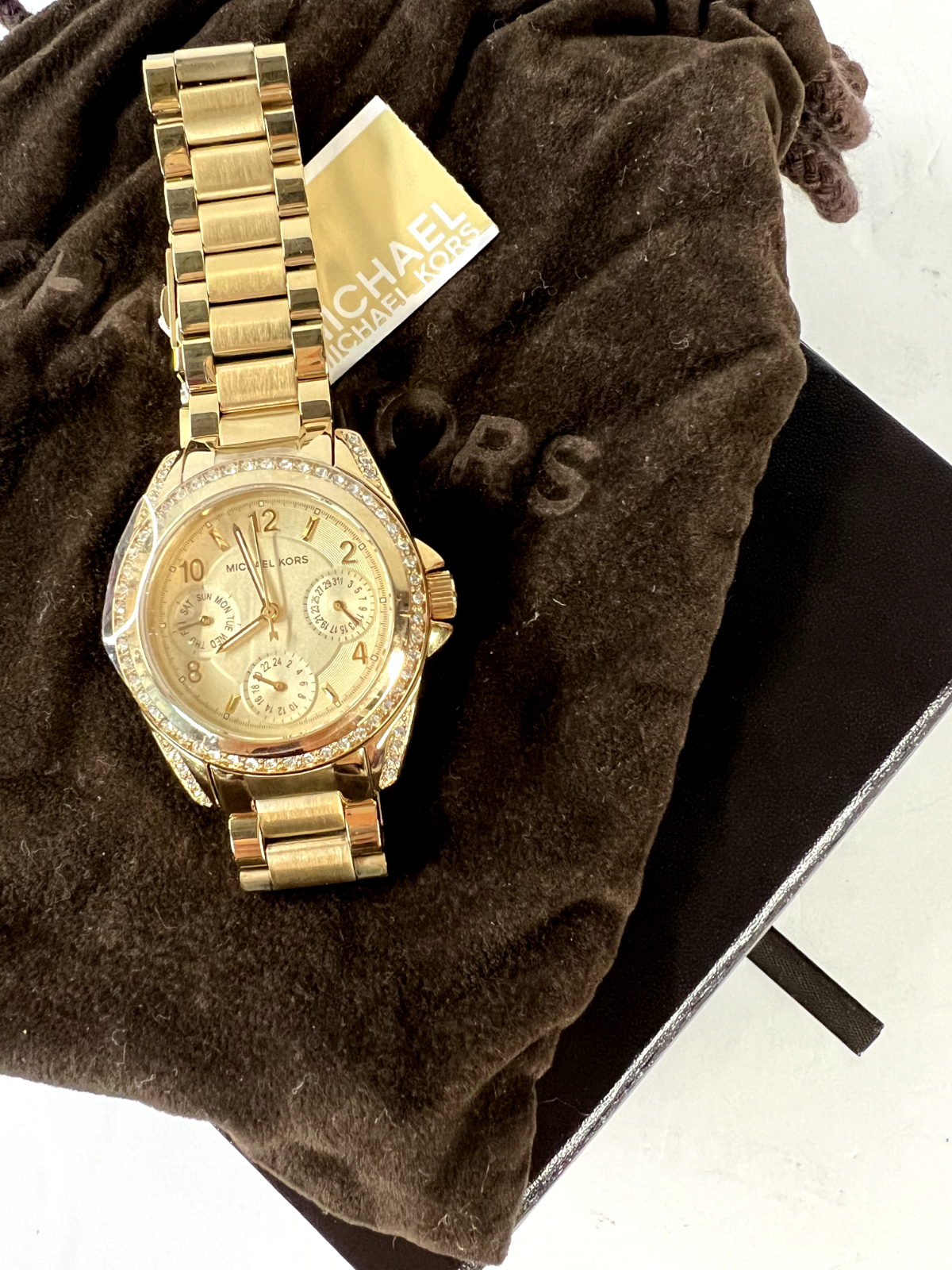 Buy Michael Kors Womens Quartz Blair Gold Stainless Steel Light Champagne Dial 33mm Watch - Mk5639 in Pakistan