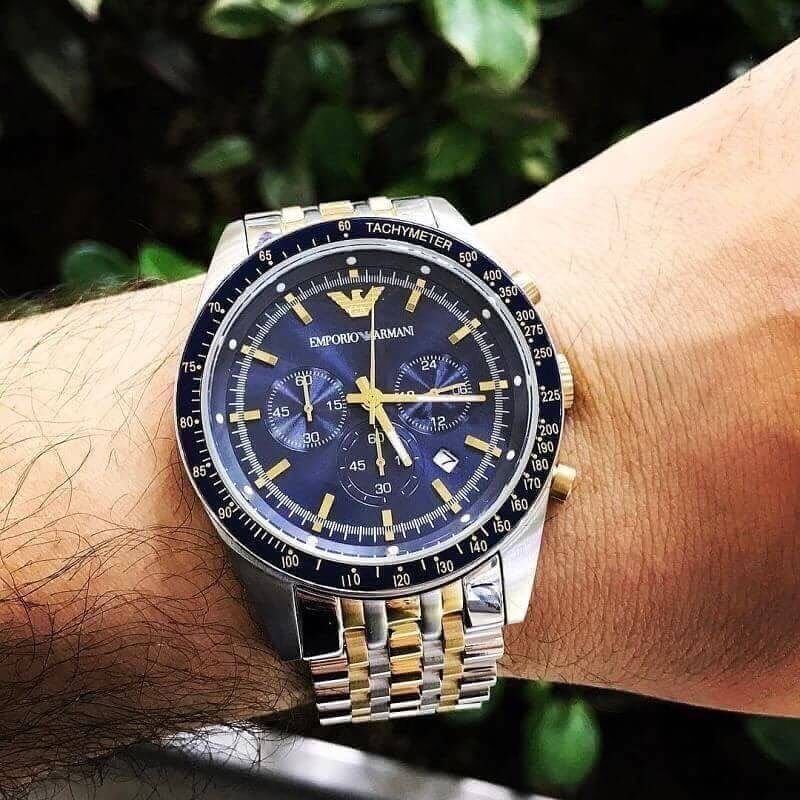 Buy Emporio Armani Mens Analogue Quartz Stainless Steel 46mm Watch - Ar6088 in Pakistan