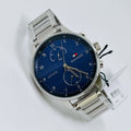 Buy Tommy Hilfiger Mens Quartz Stainless Steel Blue Dial 44mm Watch - 1791575 in Pakistan