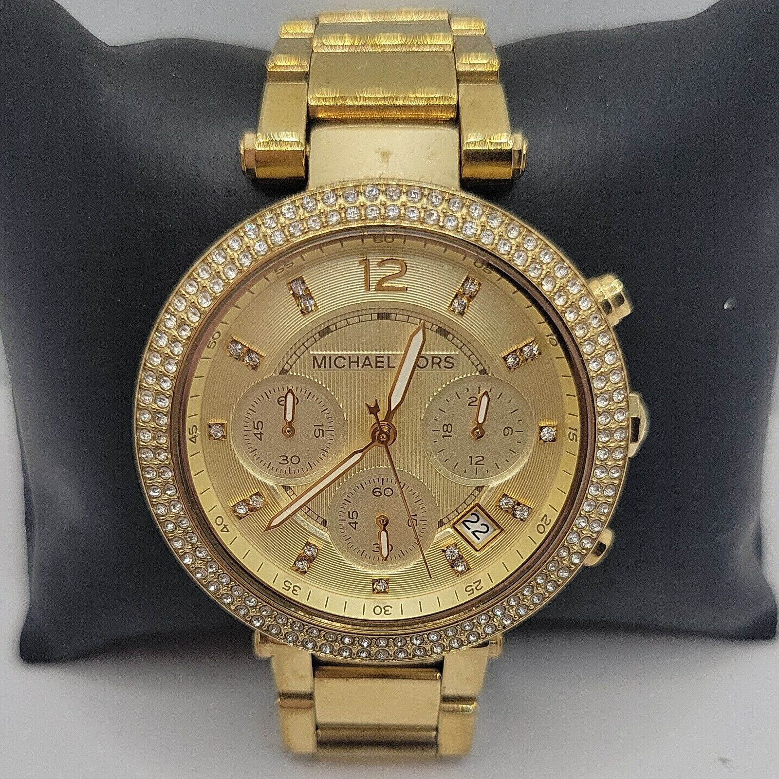 Buy Michael Kors Womens Quartz Stainless Steel Champagne Dial 39mm Watch - Mk5354 in Pakistan