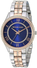 Buy Michael Kors Womens Quartz Lauryn Two Tone Stainless Steel Blue Dial 33mm Watch - Mk3929 in Pakistan