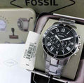 Buy Fossil Men's Chronograph Quartz Silver Stainless Steel Blue Dial 44mm Watch FS5238 in Pakistan