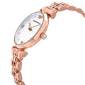 Buy Emporio Armani Womens Rose Gold Stainless Steel White Dial 32mm Watch - Ar11267 in Pakistan