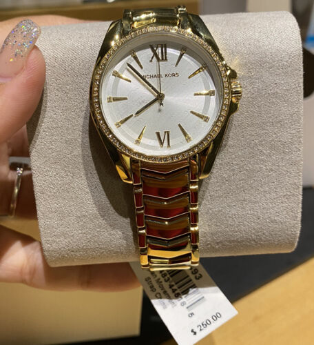 Buy Michael Kors Womens Quartz Whitney Stainless Steel White Dial 38mm Watch - Mk6693 in Pakistan