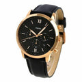 Buy Fossil Men's Chronograph Quartz Black Leather Strap Black Dial 44mm Watch FS5381 in Pakistan