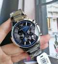Buy Emporio Armani Men's Chronograph Quartz Stainless Steel Blue Dial 41mm Watch AR2448 in Pakistan