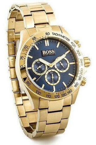 Buy Hugo Boss Men’s Chronograph Quartz Stainless Steel Blue Dial 44mm Watch 1513340 in Pakistan