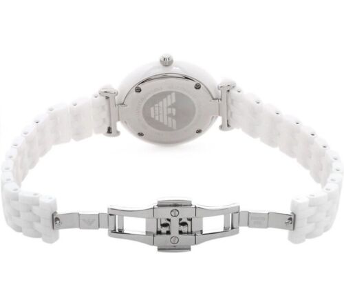 Buy Emporio Armani Womens Quartz Stainless Steel Mother Of Pearl 30mm Watch - Ar1485 in Pakistan