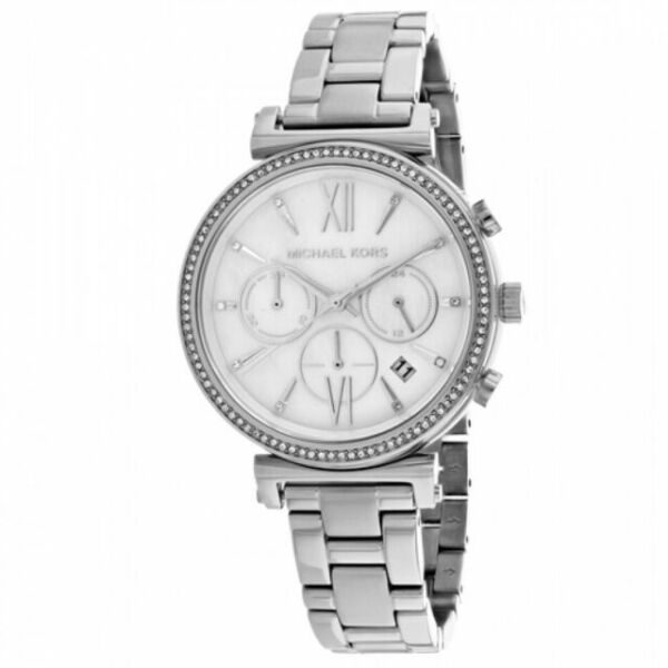 Buy Michael Kors Womens Quartz Stainless Steel Silver Dial 47mm Watch - Mk6575 in Pakistan