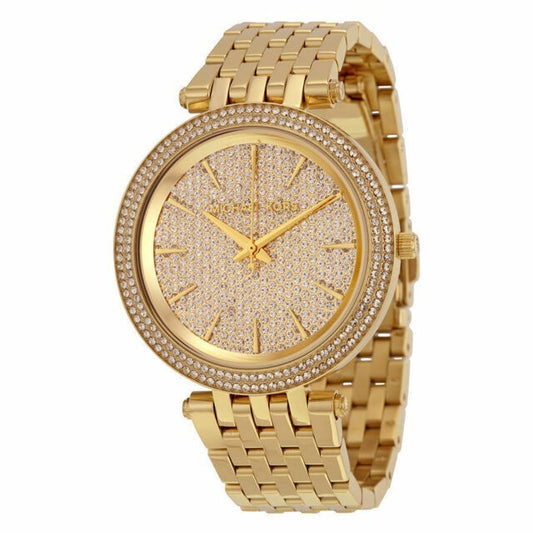 Buy Michael Kors Women’s Quartz Stainless Steel Gold Dial 39mm Watch - MK3438 in Pakistan