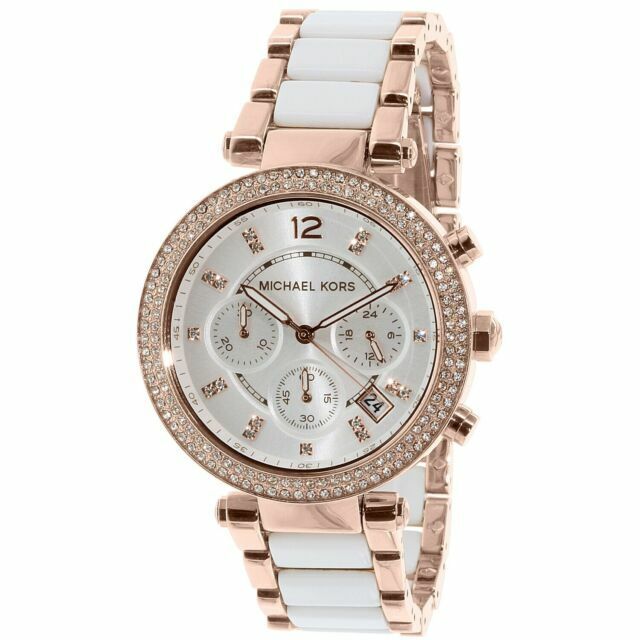 Buy Michael Kors Womens Quartz Stainless Steel White Dial 38mm Watch - Mk5774 in Pakistan