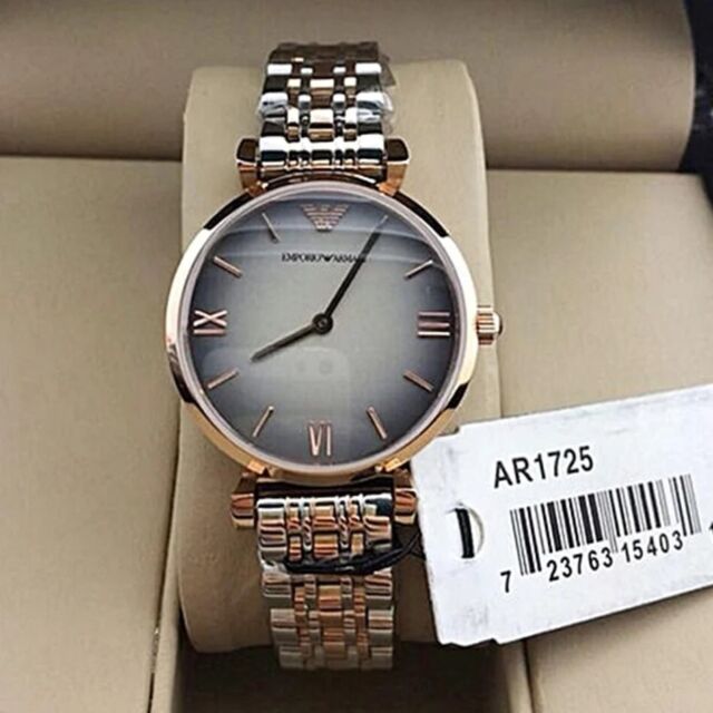 Buy Emporio Armani Women’s Analog Stainless Steel Grey Dial 32mm Watch - AR1725 in Pakistan