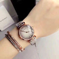 Buy Emporio Armani Women’s Analog Stainless Steel Grey Dial 32mm Watch - AR1725 in Pakistan