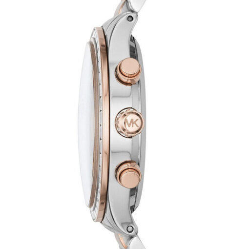 Buy Michael Kors Womens Quartz Two-tone Stainless Steel Navy Blue Dial 40mm Watch - Mk6205 in Pakistan