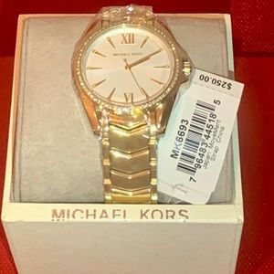 Buy Michael Kors Womens Quartz Whitney Stainless Steel White Dial 38mm Watch - Mk6693 in Pakistan
