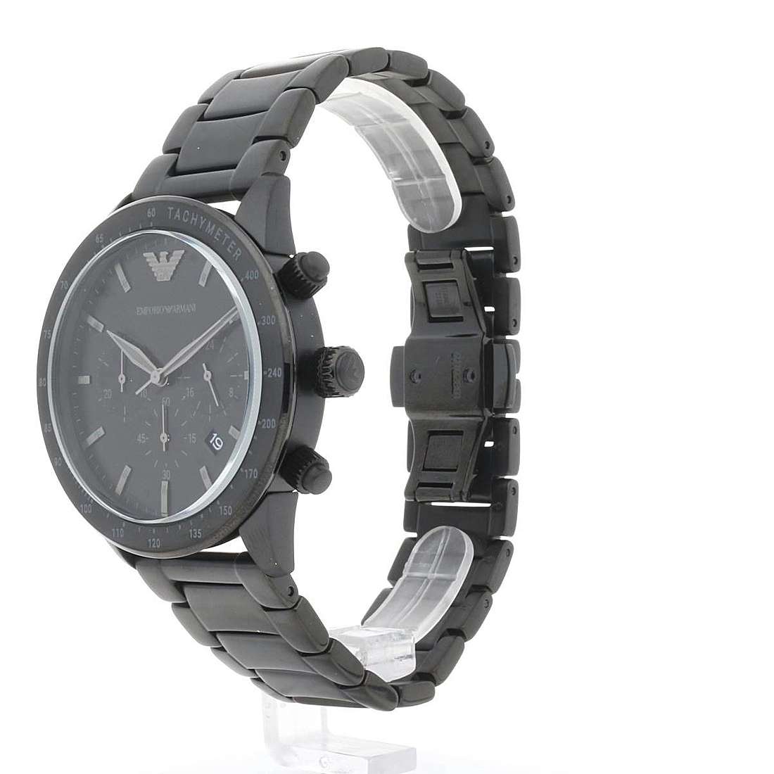 Buy Emporio Armani Mens Quartz Stainless Steel Black Dial 43mm Watch - Ar11242 in Pakistan