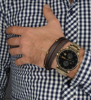 Buy Hugo Boss Mens Chronograph Quartz Integrity Stainless Steel Black Dial 43mm Watch - 1513781 in Pakistan