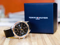 Buy Tommy Hilfiger Quartz Leather Strap Black Dial 44mm Watch for Men - 1791786 in Pakistan