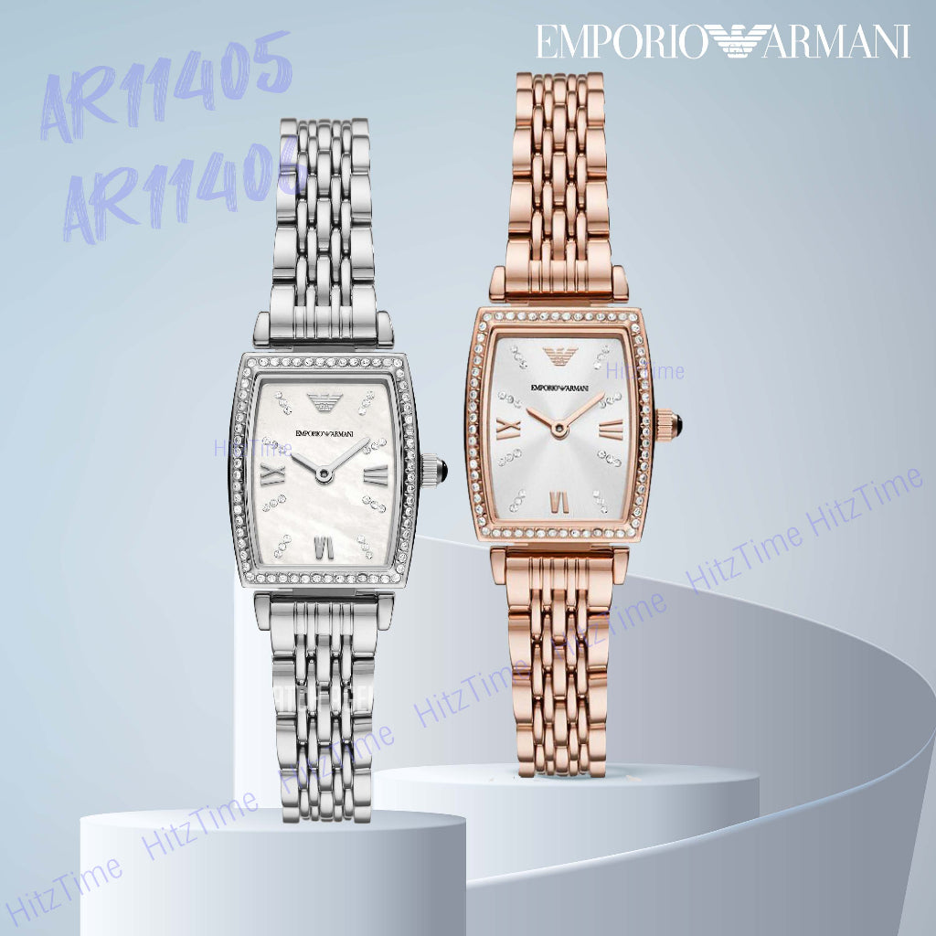 Buy Emporio Armani Analog Quartz Stainless Steel White Dial 26mm Watch for Women - Ar11405 in Pakistan