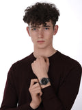 Buy Tommy Hilfiger Mens Quartz Silver Stainless Steel Black Dial 44mm Watch - 1710413 in Pakistan