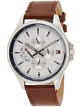 Buy Tommy Hilfiger Quartz Leather Strap White Dial 44mm for Men Watch - 1791614 in Pakistan