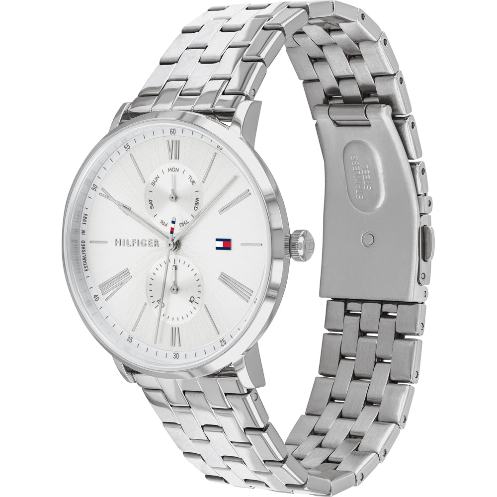 Buy Tommy Hilfiger Quartz Stainless Steel Silver Dial 38mm Watch for Women - 1782068 in Pakistan
