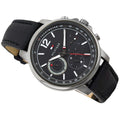 Buy Tommy Hilfiger Quartz Black Leather Strap Grey Dial 46mm Watch for Men - 1791533 in Pakistan