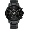 Buy Tommy Hilfiger Mens Quartz Stainless Steel Black Dial 46mm Watch - 1710383 in Pakistan