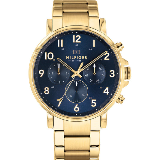 Buy Tommy Hilfiger Mens Quartz Stainless Steel Blue Dial 45mm Watch - 1710384 in Pakistan