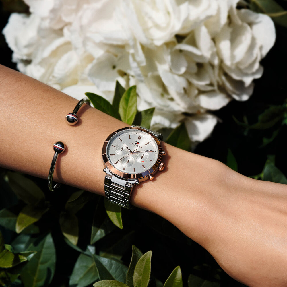 Buy Tommy Hilfiger Quartz Stainless Steel Silver Dial 38mm Watch for Women - 1782348 in Pakistan