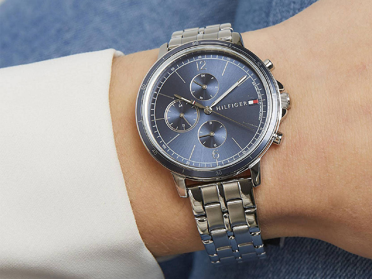 Buy Tommy Hilfiger Quartz Stainless Steel Blue Dial 38mm Watch for Women - 1782188 in Pakistan