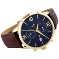 Buy Tommy Hilfiger Quartz Leather Strap Blue Dial 42mm Watch for Men - 1710359 in Pakistan