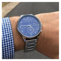 Buy Tommy Hilfiger Mens Quartz Stainless Steel Blue Dial 44mm Watch - 1791575 in Pakistan