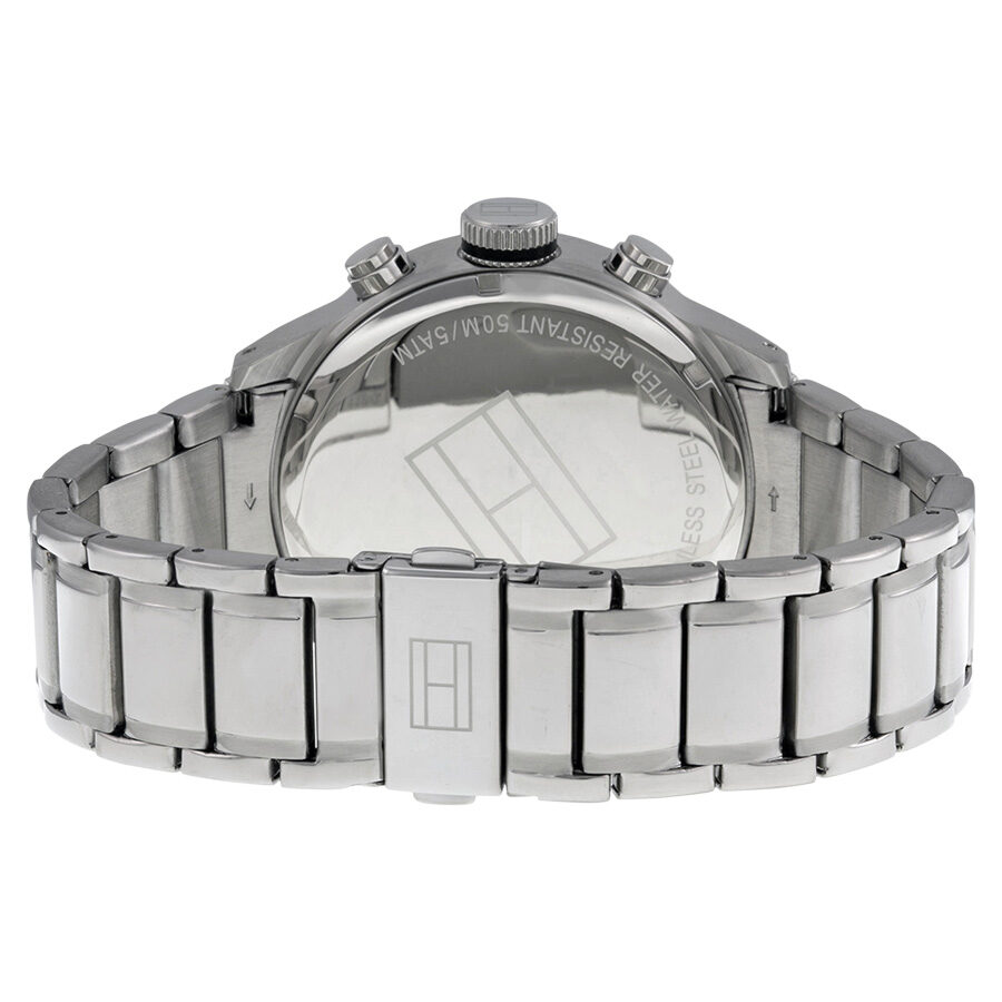 Buy Tommy Hilfiger Quartz Stainless Steel Black Dial 46mm Watch for Men - 1791054 in Pakistan