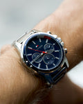 Buy Tommy Hilfiger Mens Quartz Stainless Steel Blue Dial 44mm Watch - 1791788 in Pakistan