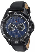 Buy Tommy Hilfiger Quartz Leather Strap Blue Dial 46mm Watch for Men - 1791368 in Pakistan