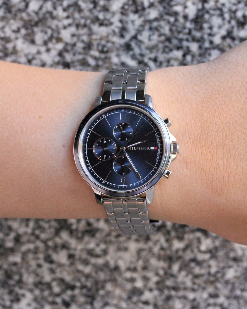 Buy Tommy Hilfiger Quartz Stainless Steel Blue Dial 38mm Watch for Women - 1782188 in Pakistan