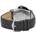 Buy Men's Quartz Minimalist Black Leather Strap Black Dial 44Mm Watch in Pakistan